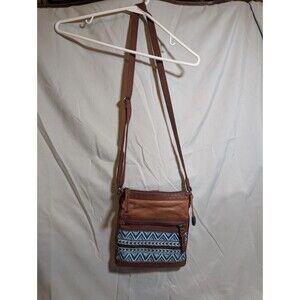 The Sak Pax Swing Pack, Blue Embroidery Crossbody Bag